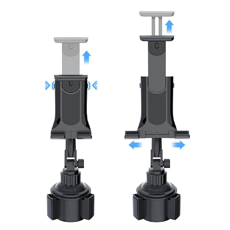 2-in-1 Car Cup Mount for Tablets & Drinks