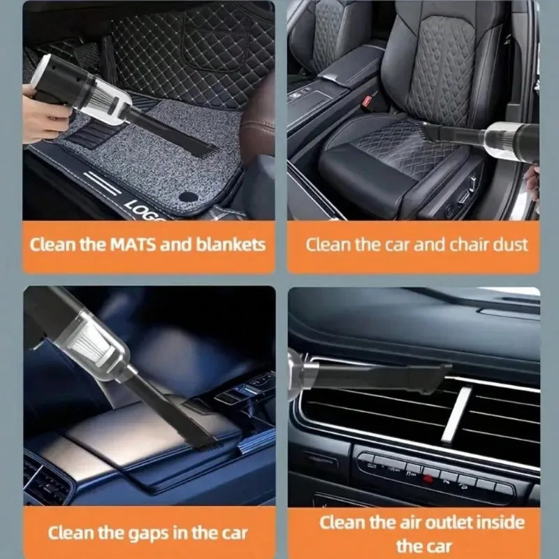 SB Rechargeable Car & Home Vacuum Cleaner