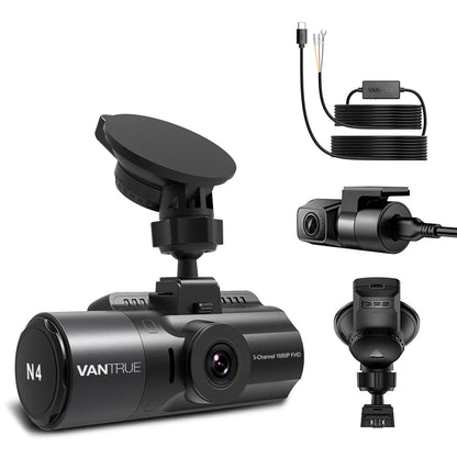 4K Dash Cam with 24H Parking Mode