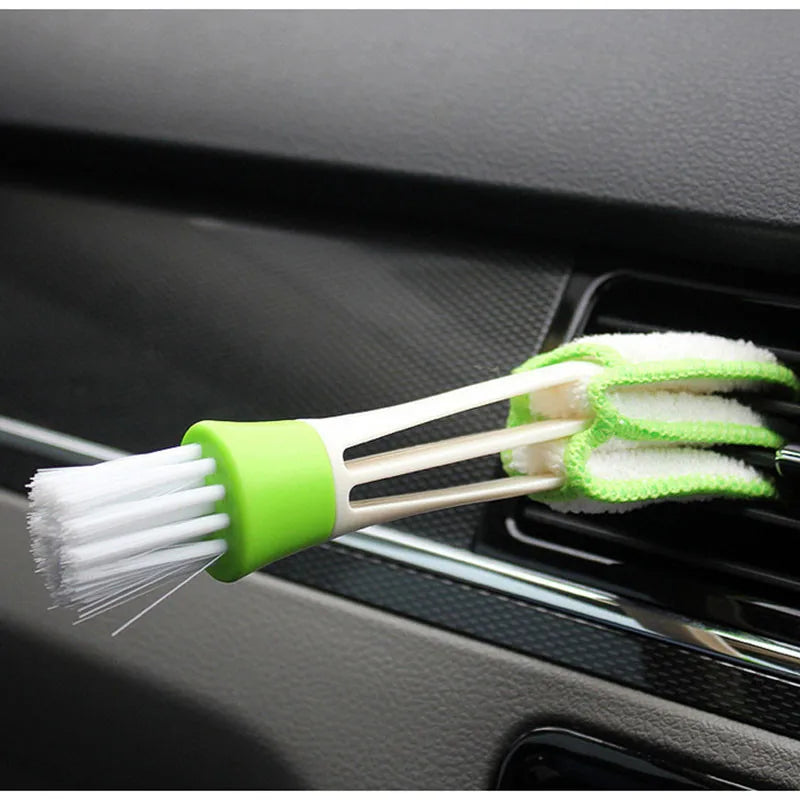 2-in-1 Car AC Vent Cleaning Brush