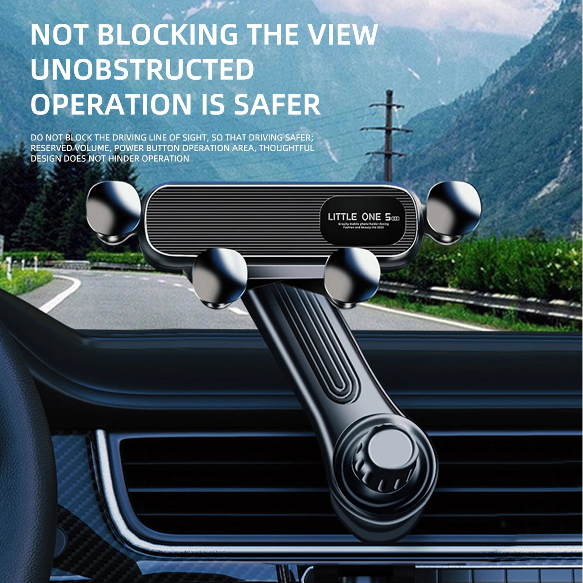 Universal Gravity Car Phone Holder