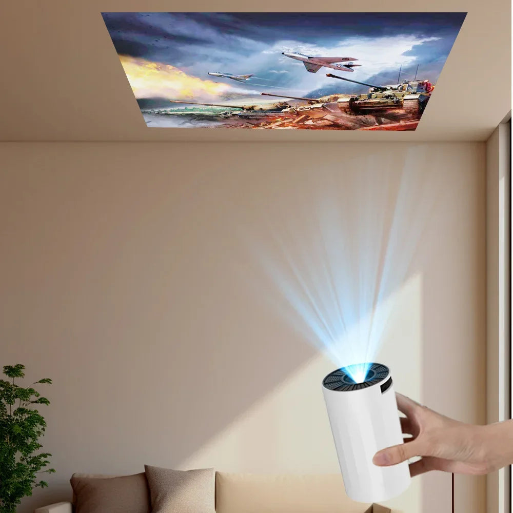 Portable Home Theater Projector – Wireless, BT &amp; WiFi