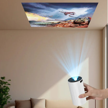 Portable Home Theater Projector – Wireless, BT &amp; WiFi