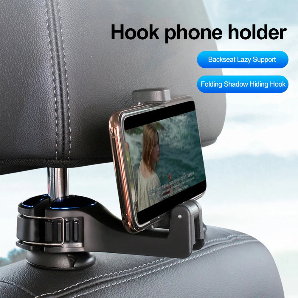 Universal Car Bracket Hook Mobile Phone Holder