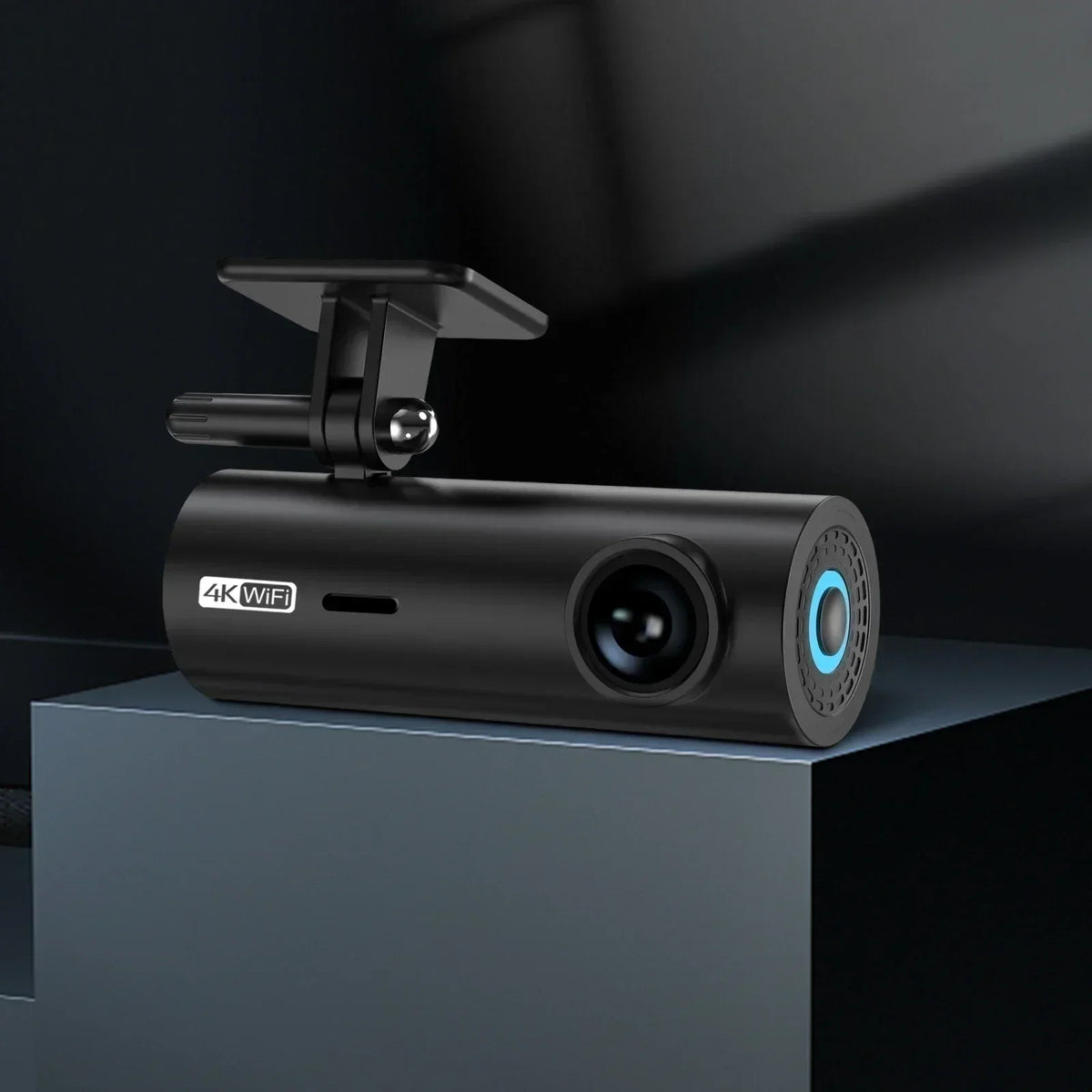 4K Car Dash Cam with WIFI &amp; Voice Control