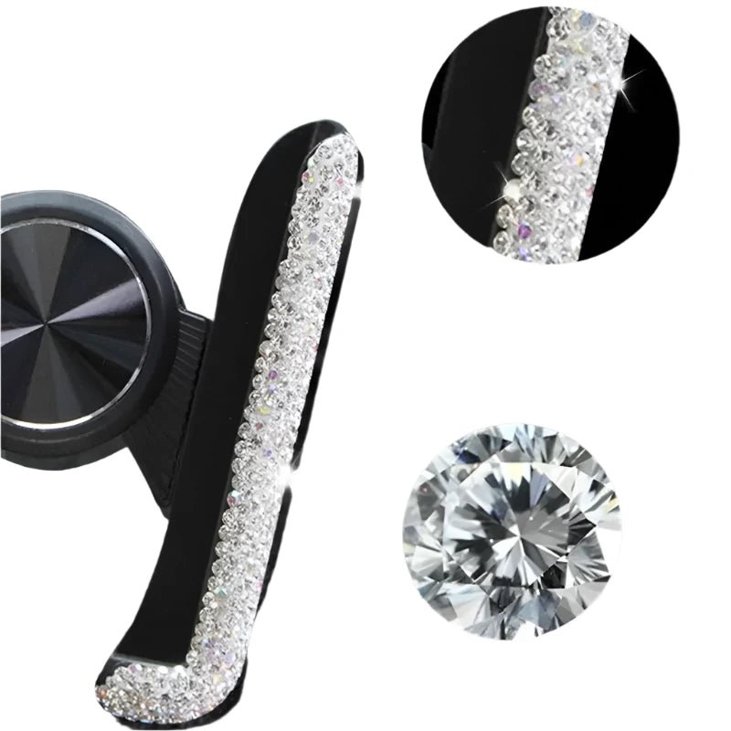 Elegant Crystal Car Phone Stand Bracket