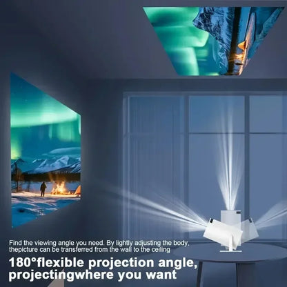 Portable Home Theater Projector – Wireless, BT &amp; WiFi