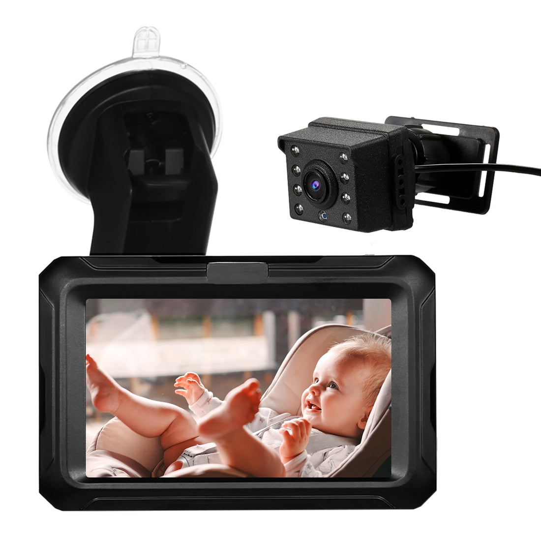 Adjustable Baby Car Mirror with Wide Angle