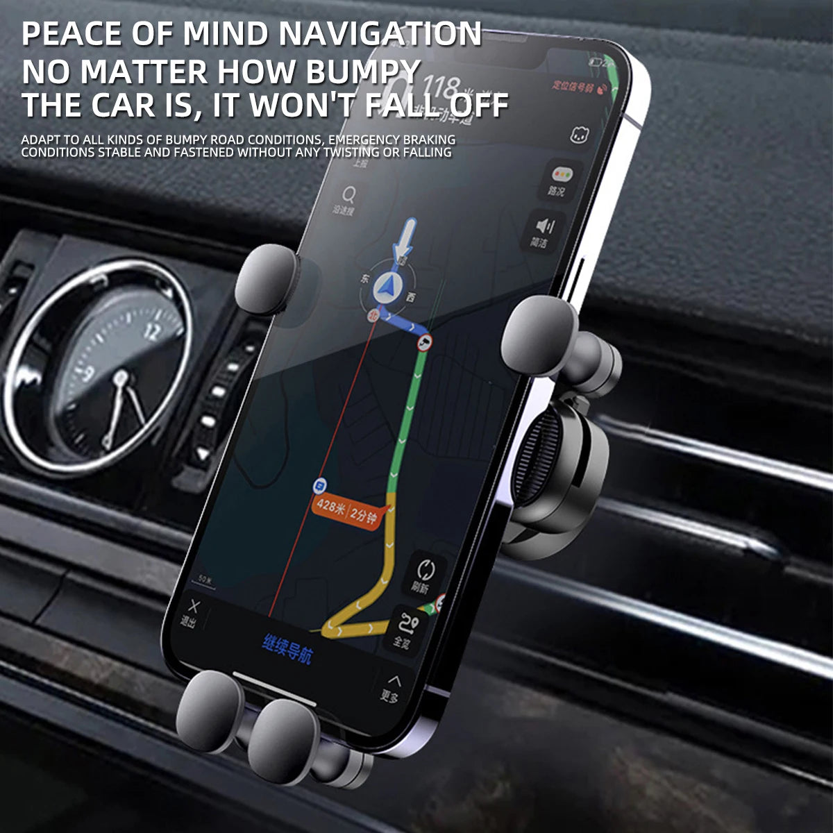 Universal Gravity Car Phone Holder