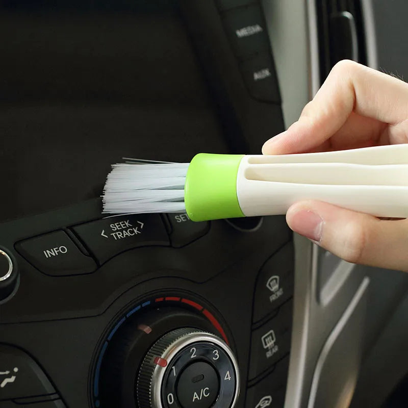 2-in-1 Car AC Vent Cleaning Brush