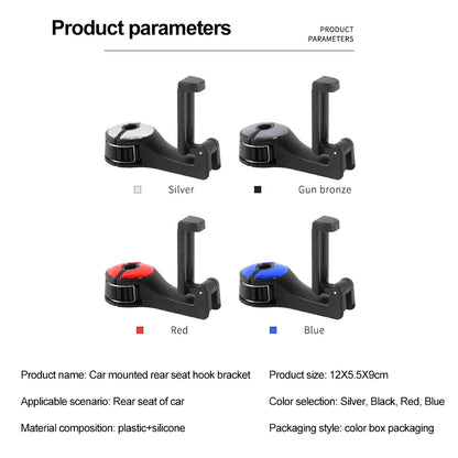 Universal Car Bracket Hook Mobile Phone Holder