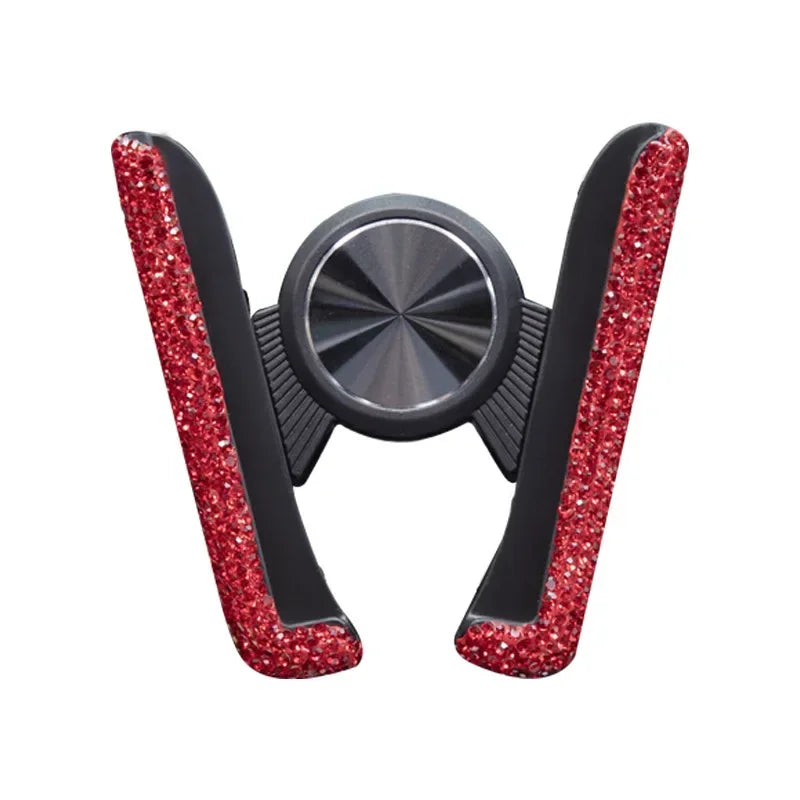 Elegant Crystal Car Phone Stand Bracket