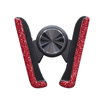 Elegant Crystal Car Phone Stand Bracket