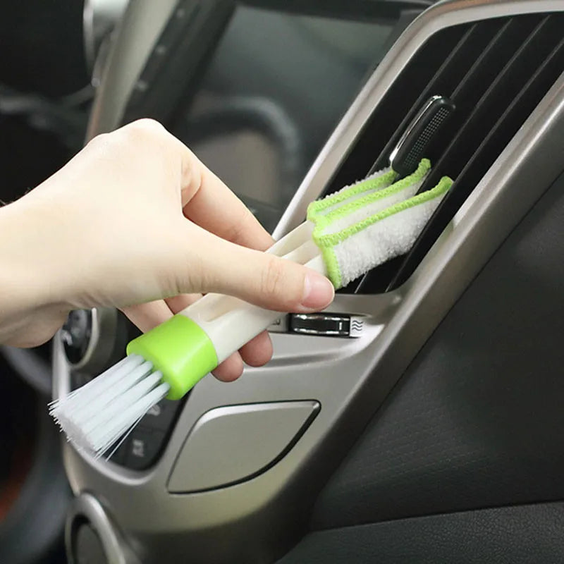 2-in-1 Car AC Vent Cleaning Brush