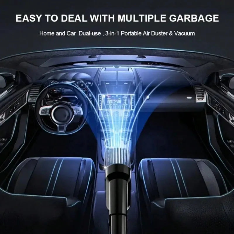 SB Rechargeable Car &amp; Home Vacuum Cleaner