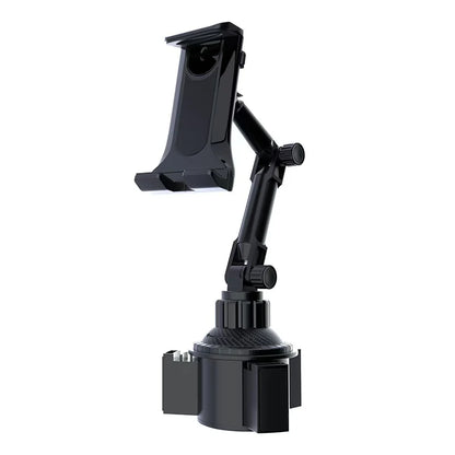 2-in-1 Car Cup Mount for Tablets &amp; Drinks