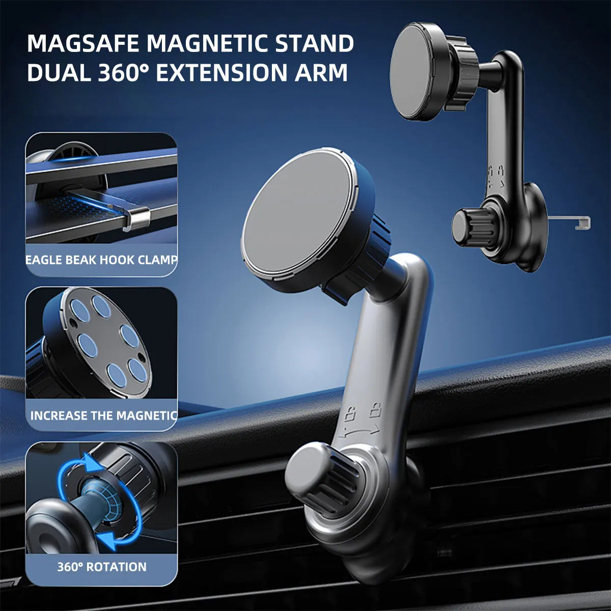 Universal Gravity Car Phone Holder