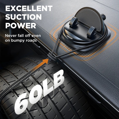 Upgraded Silicone Anti-Slip Car Phone Holder