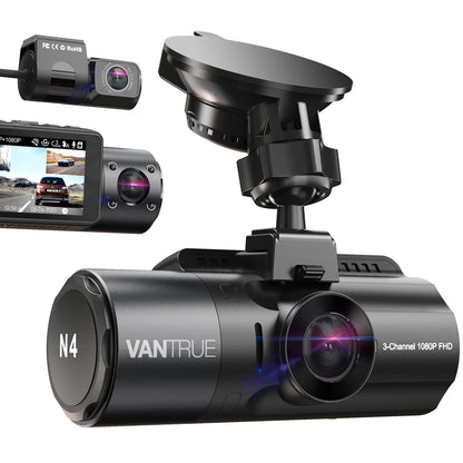 4K Dash Cam with 24H Parking Mode
