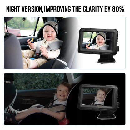 Adjustable Baby Car Mirror with Wide Angle